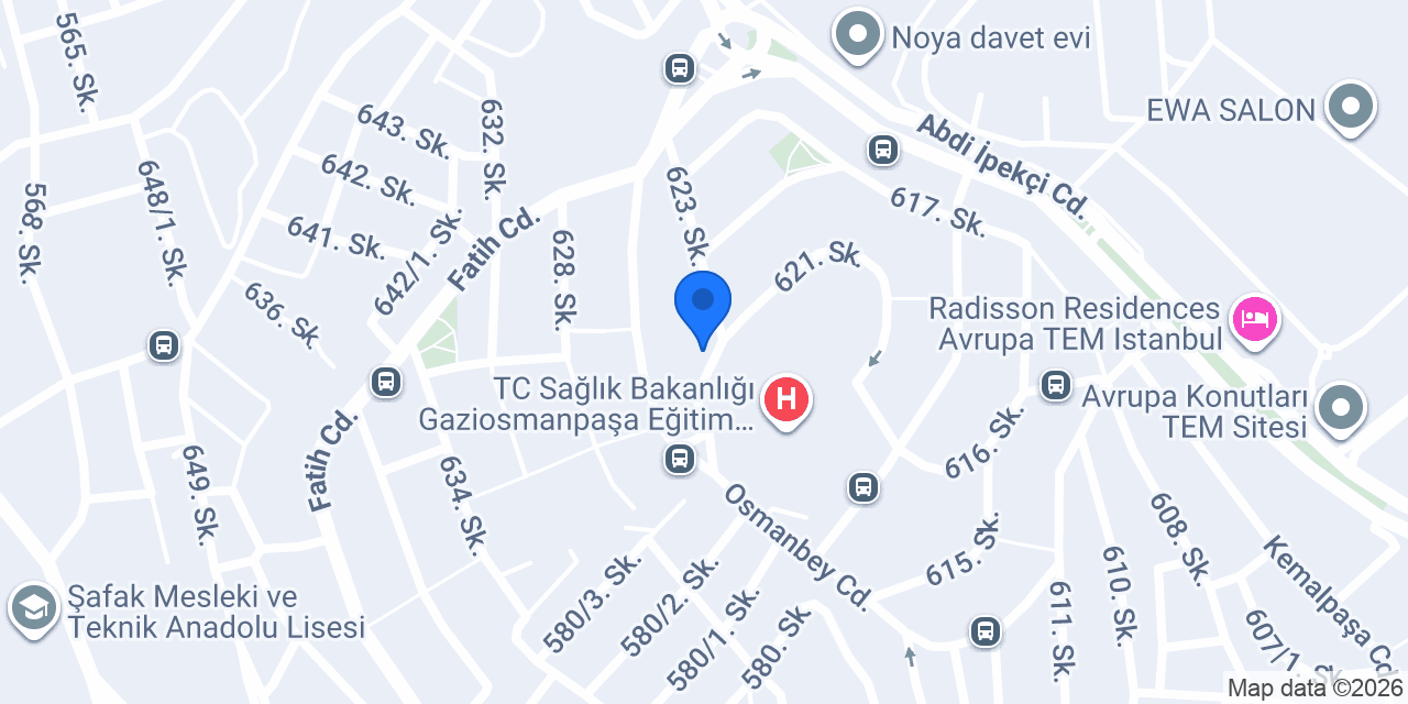 Eczane Taksim konumu