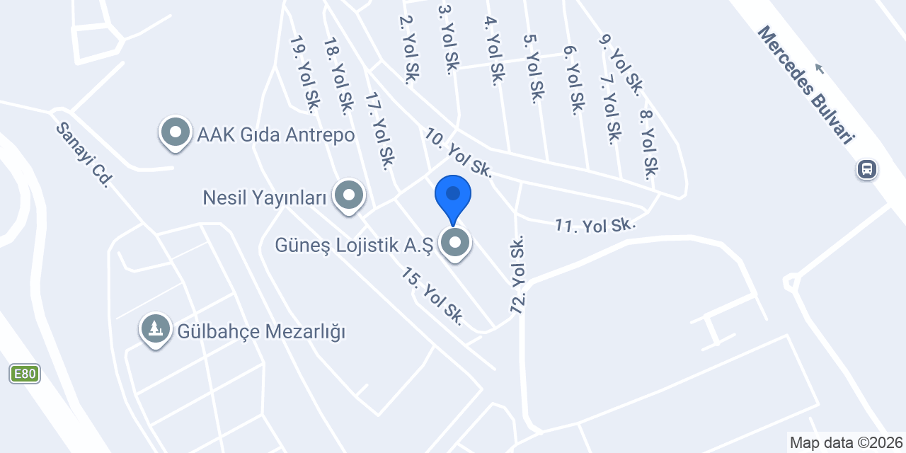 İstanbul Gözde Gıda konumu