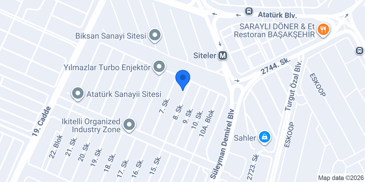 HAS HONDA TİCARET konumu