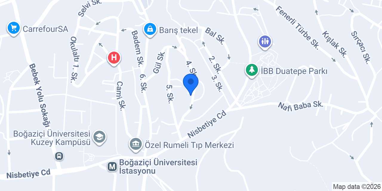 Kaçmaz nalbur konumu