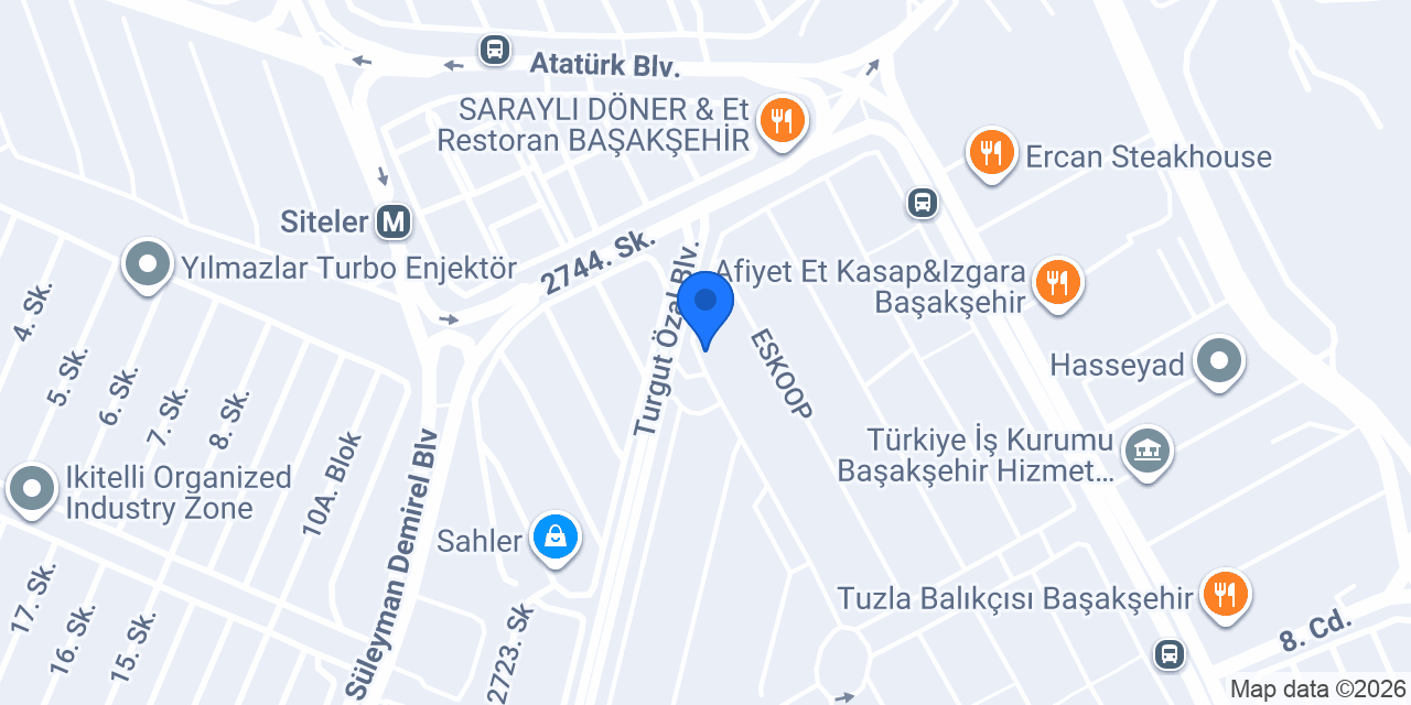 Arelmak Makina konumu