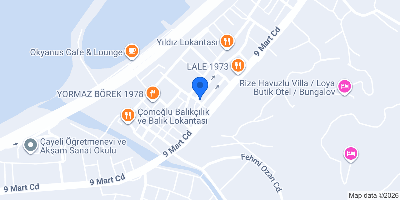 Marka Tuhafiye konumu