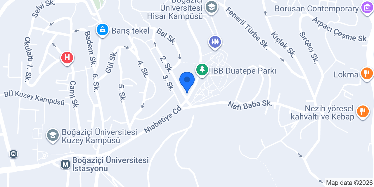 Bira Fabrikasi Hisarüstü konumu