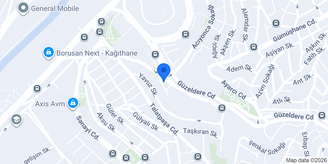 Konak Kahvecisi - Kağıthane konumu