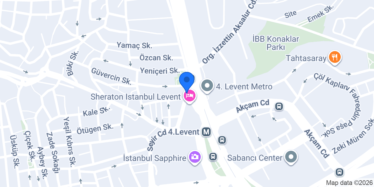 Paşa Döner Levent konumu