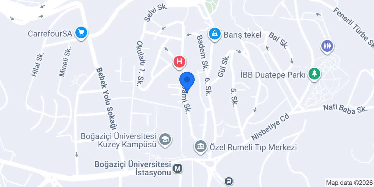 Ekin Cafe konumu