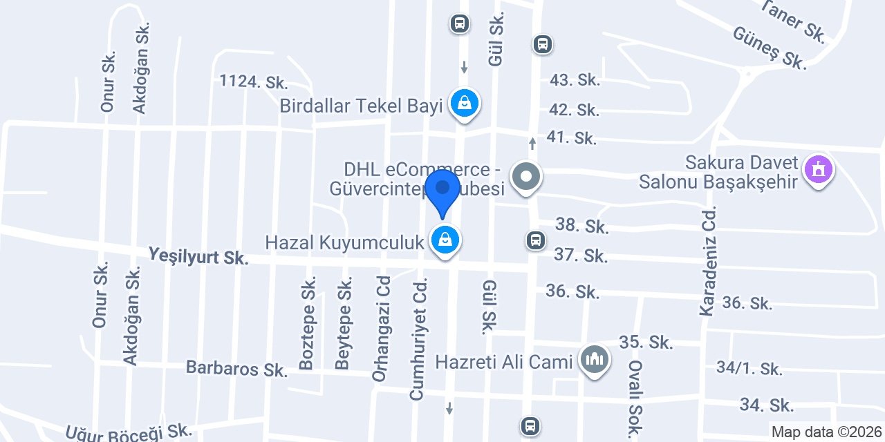 Traş dünyası konumu