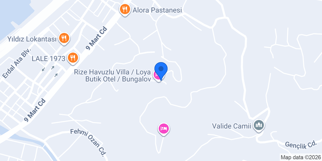 Lavinya Suit Bungalov konumu