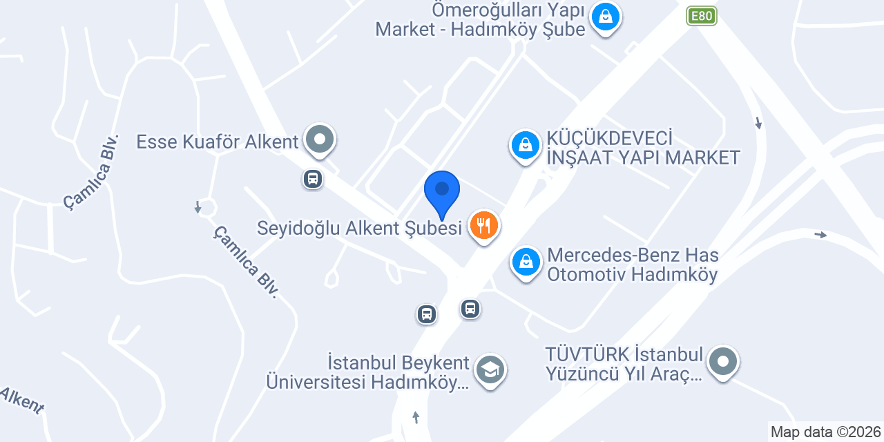 YILDIZ KASAP ALKENT konumu