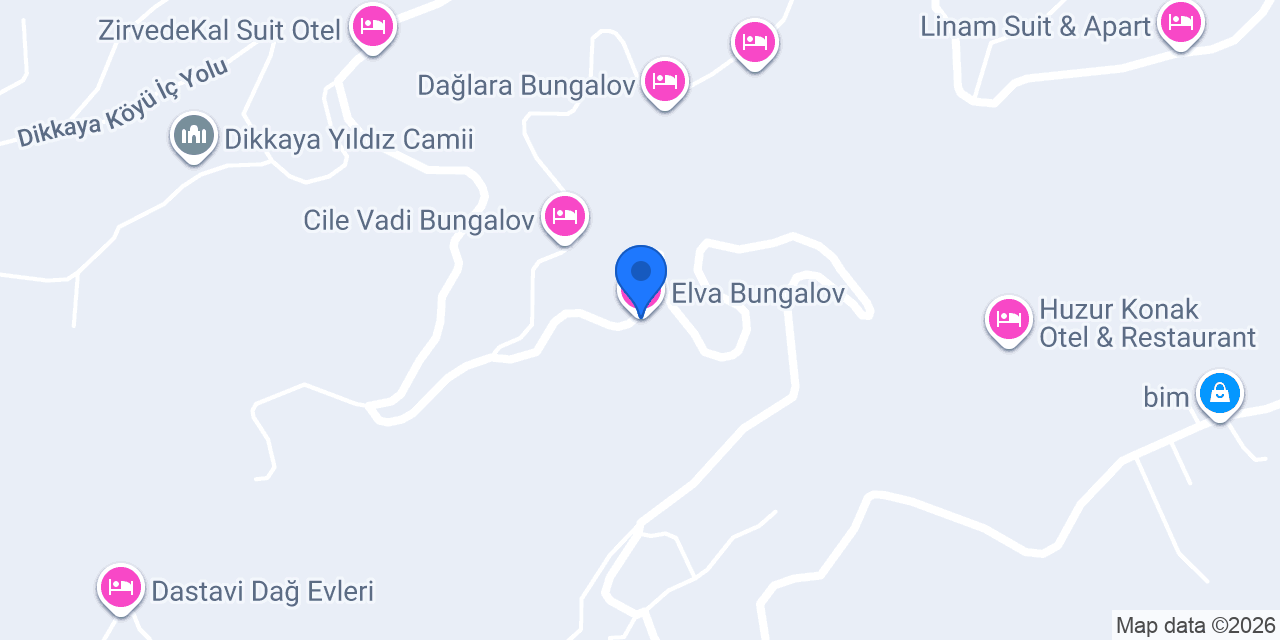 Elva Bungalov konumu