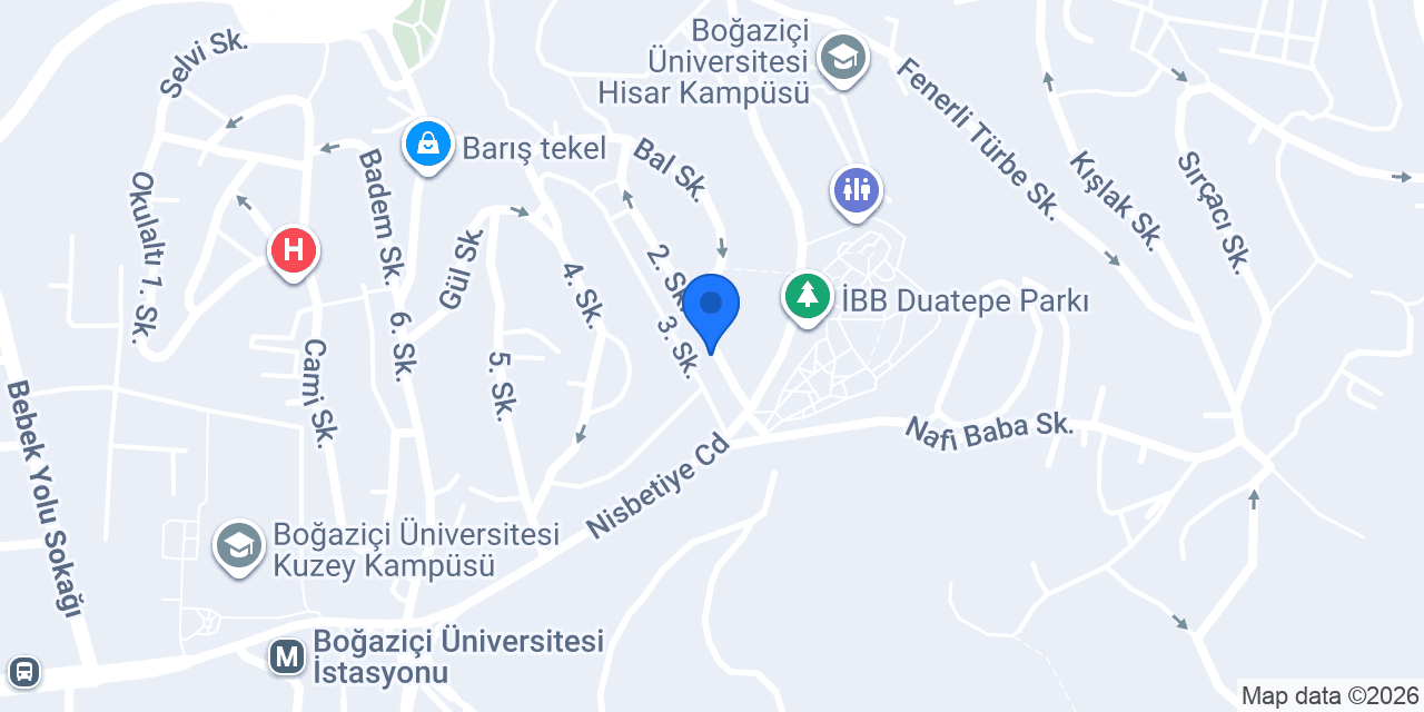 Rumeli Hisarüstü Buzdagi Su konumu