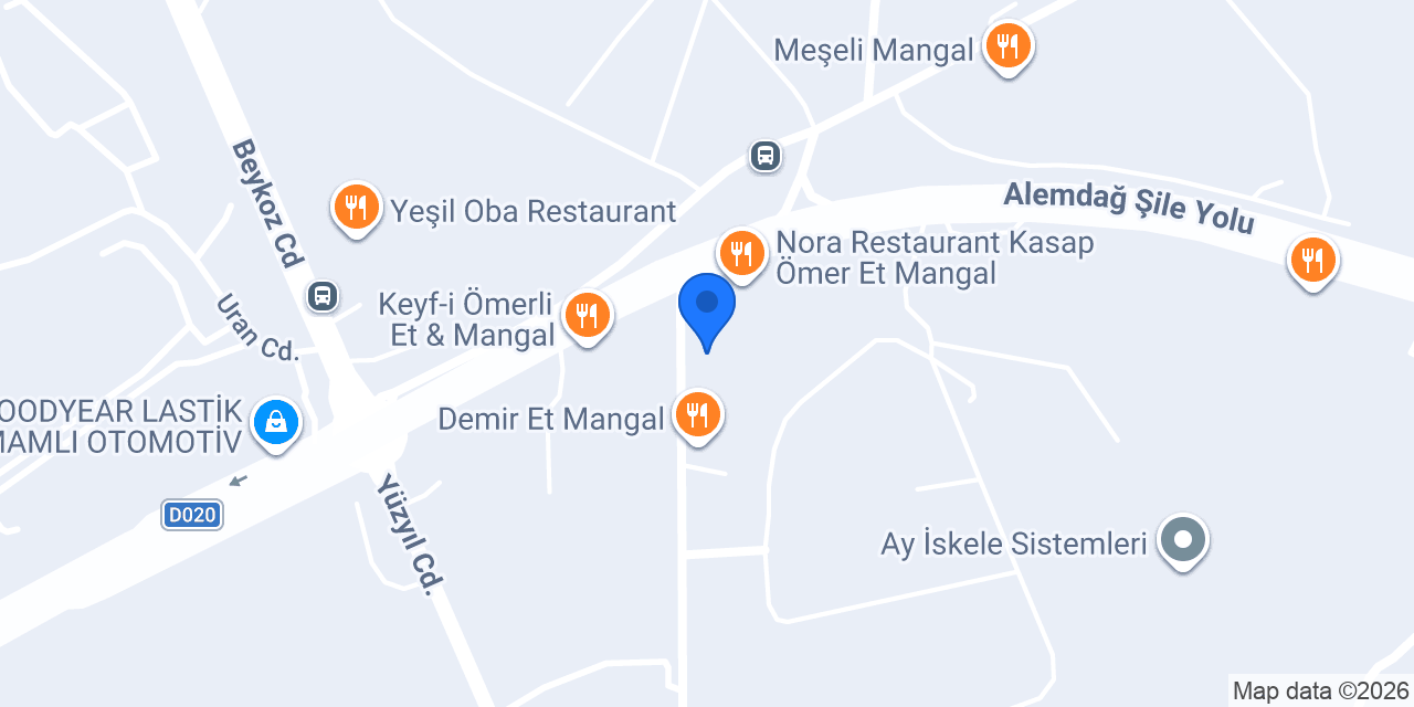 Gülbahçe Et Mangal konumu