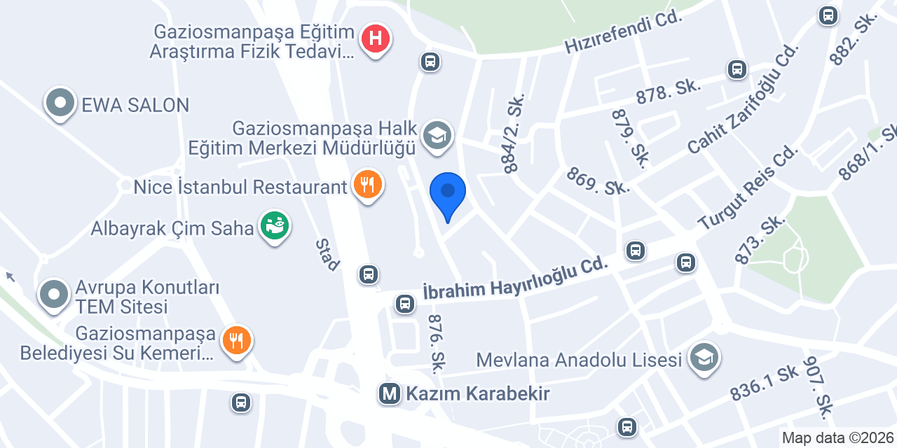 Burcu Mobilya Bağcılar konumu