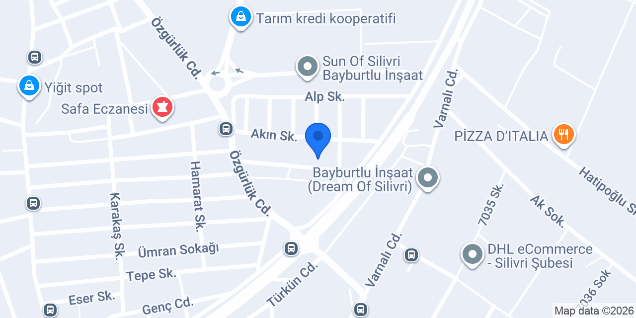 Retro Dikim Evi konumu