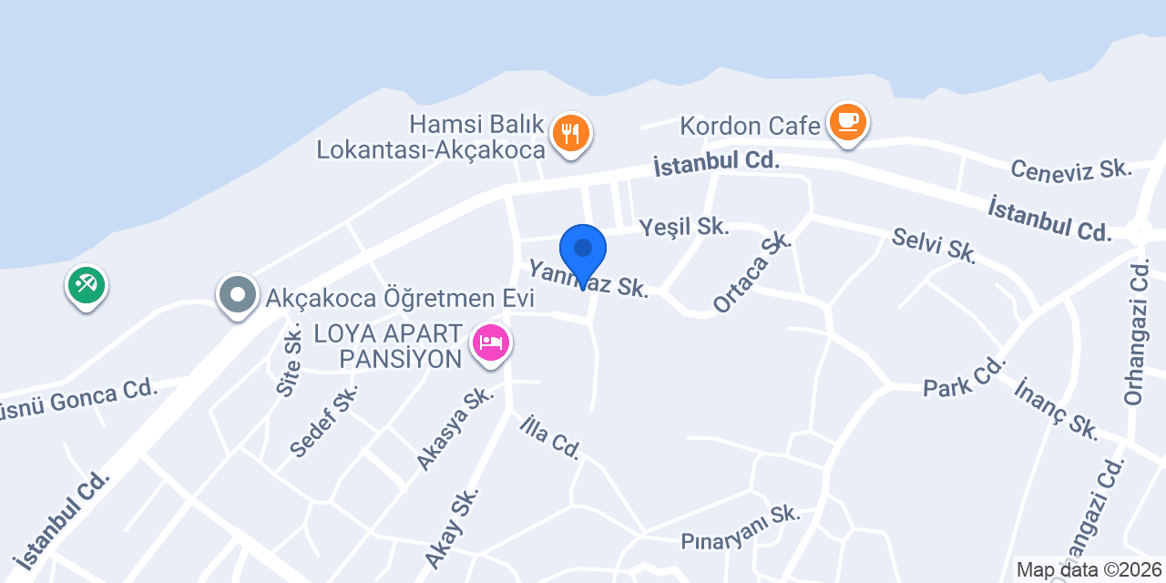 DEBBO AVM AKÇAKOCA ŞUBESİ konumu