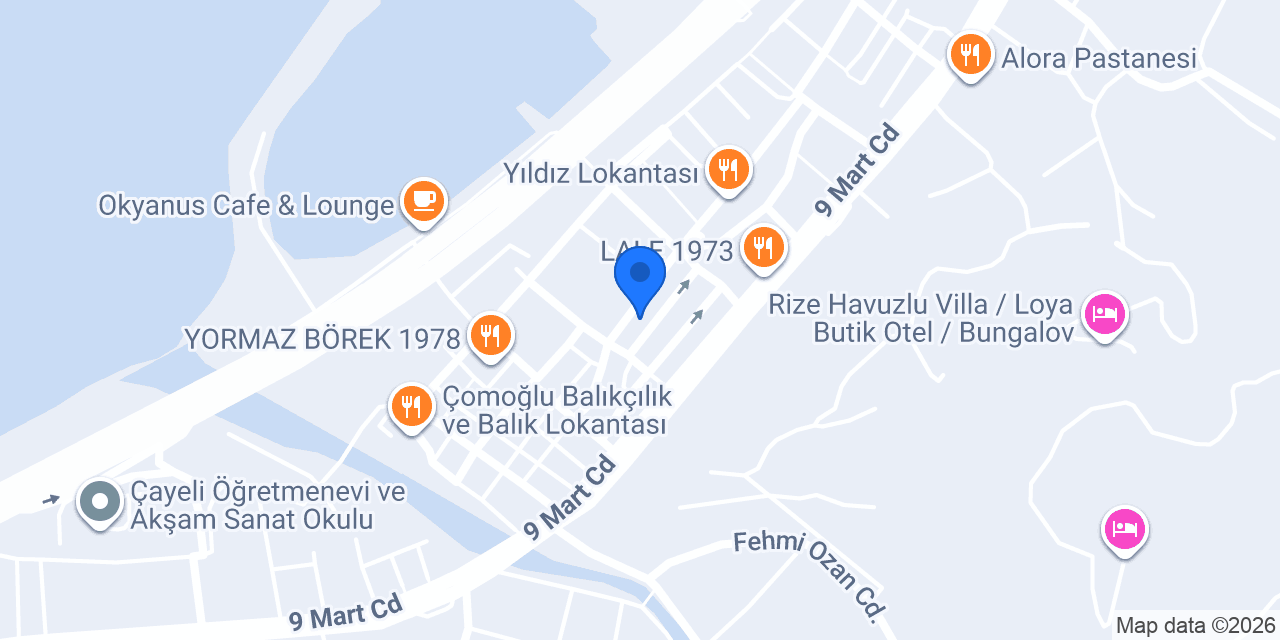 Çayeli Emlak konumu