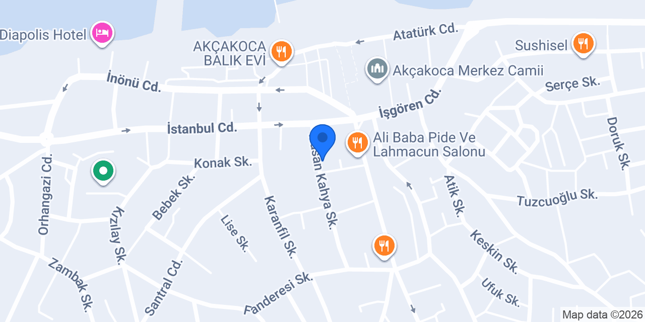 RedLine Rent A Car konumu
