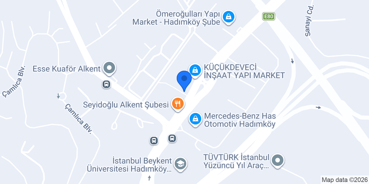 Ozyurt Peyzaj konumu