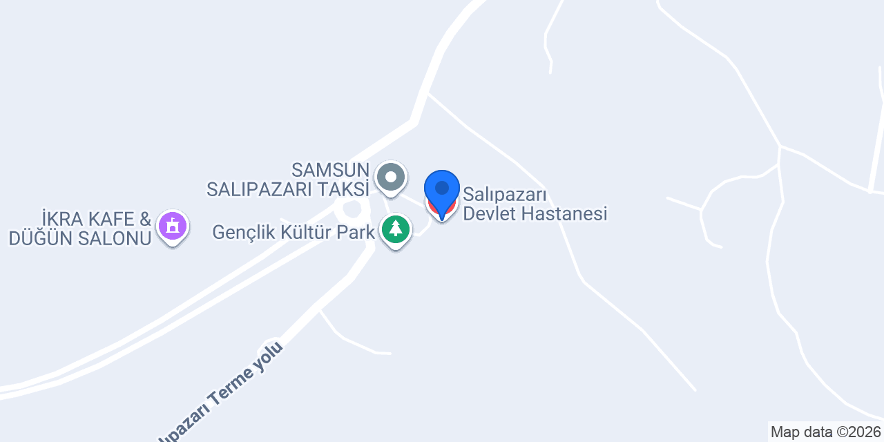 Salıpazarı Devlet Hastanesi konumu