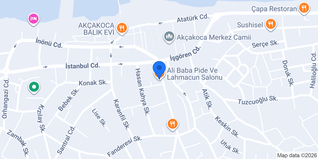 Akçakoca Medikal konumu