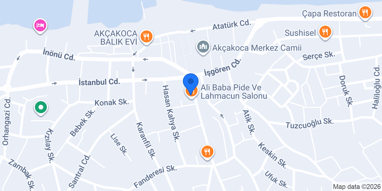 Yücel Akademi Eğitim Kurumu konumu