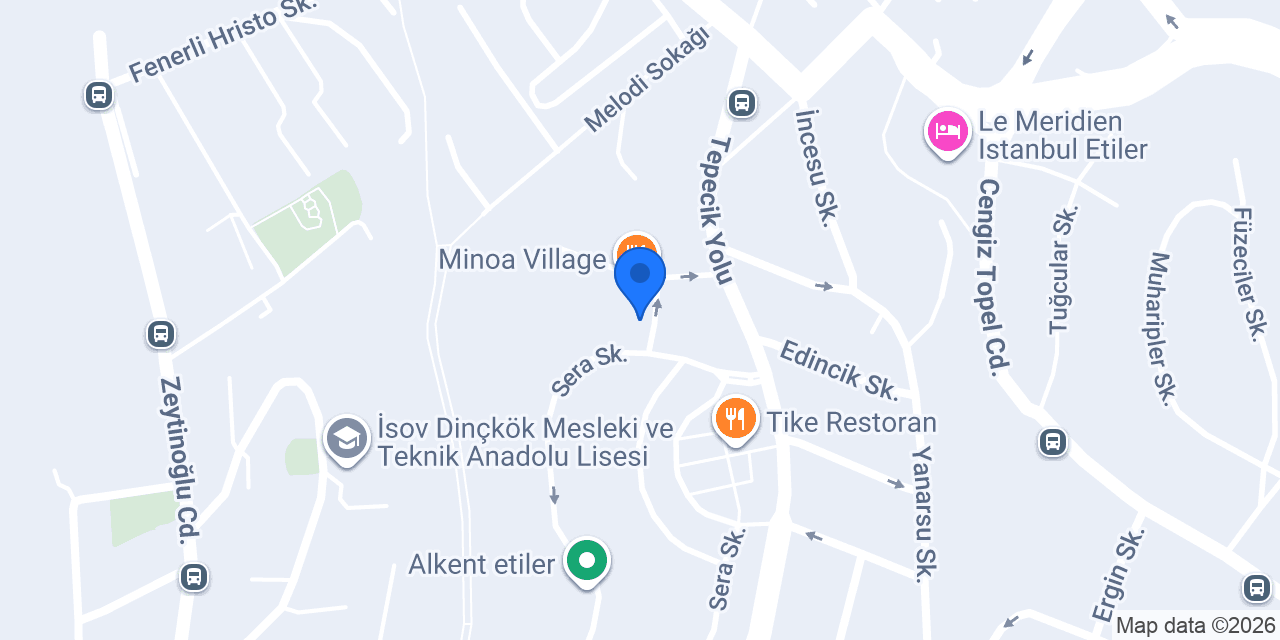 Alkent Kafe ve Restoran konumu