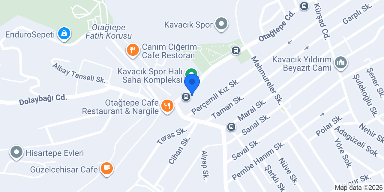 Deniz Cafe konumu