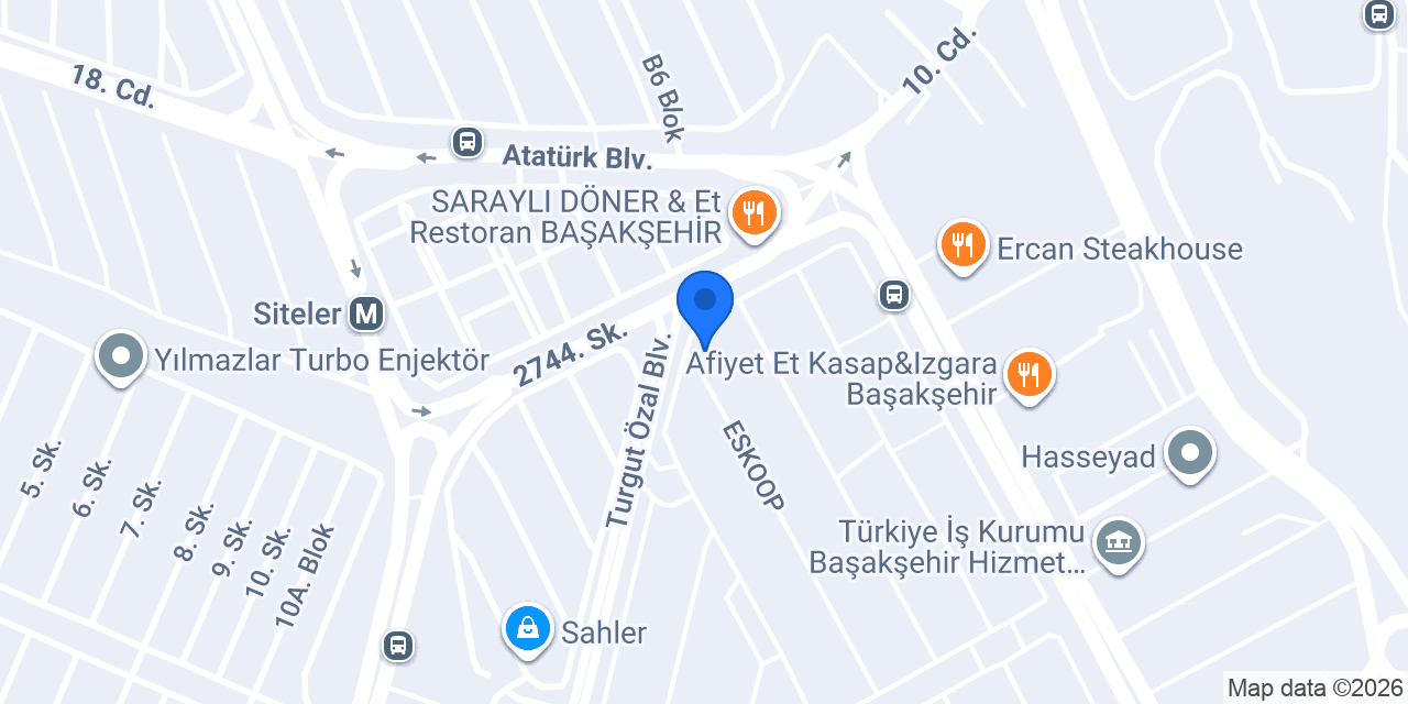 Kartal Kauçuk konumu