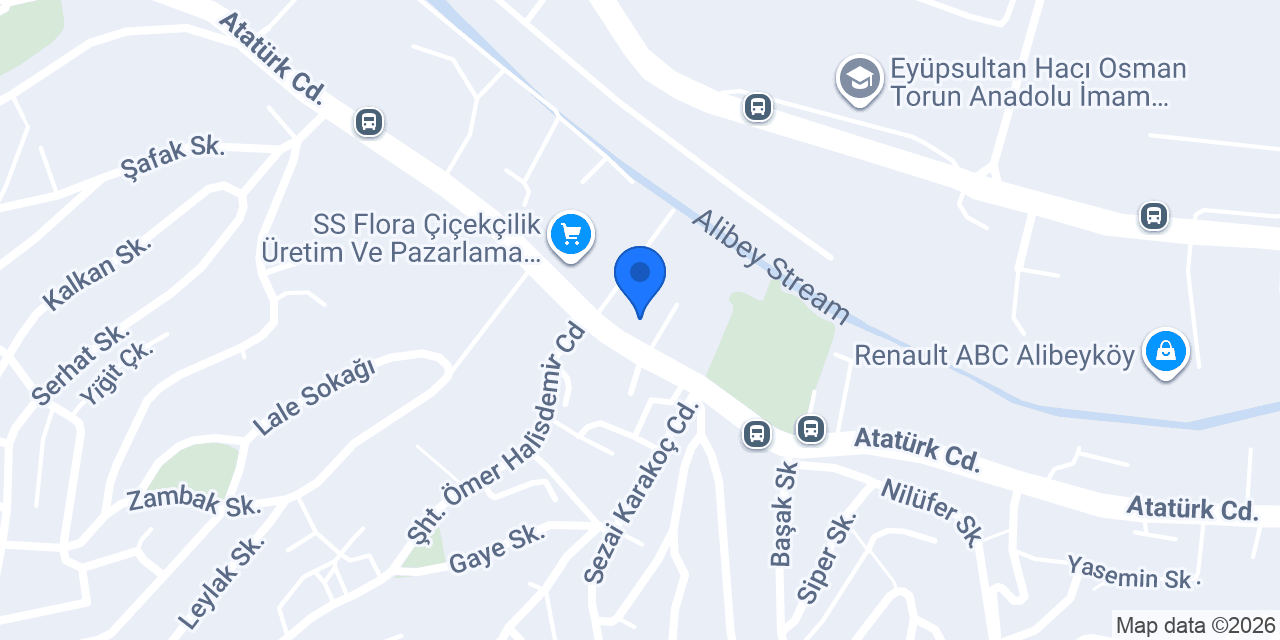 Üstad Çiçek Malzemeleri Ve Çiçekçilik konumu