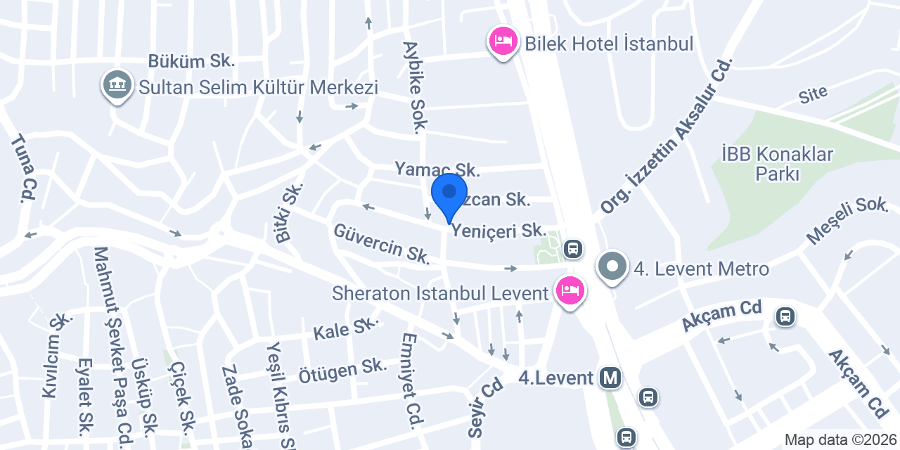 B-fit 4 Levent konumu