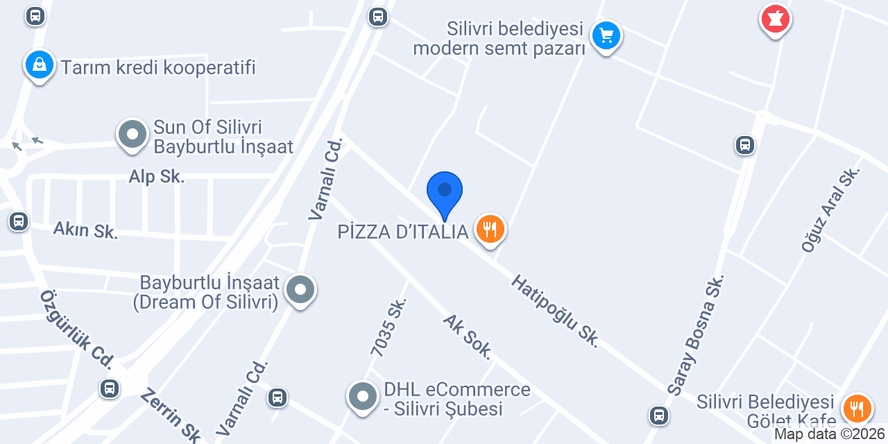 Silivri Cızbız konumu