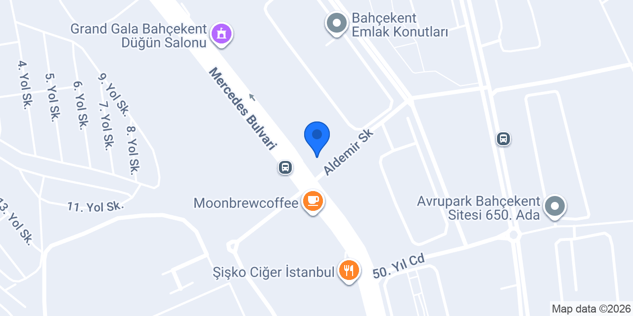 M&A Kuaför Güzellik konumu