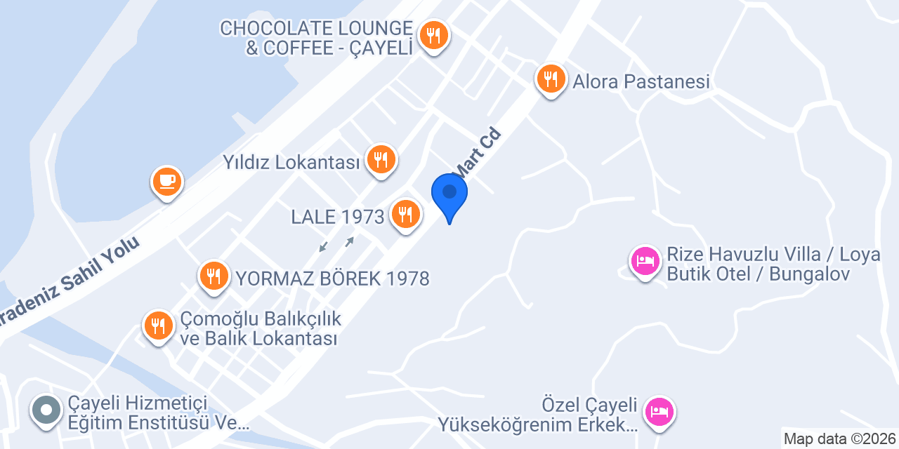 ÇAĞIRAN AVM ÇAYELİ konumu