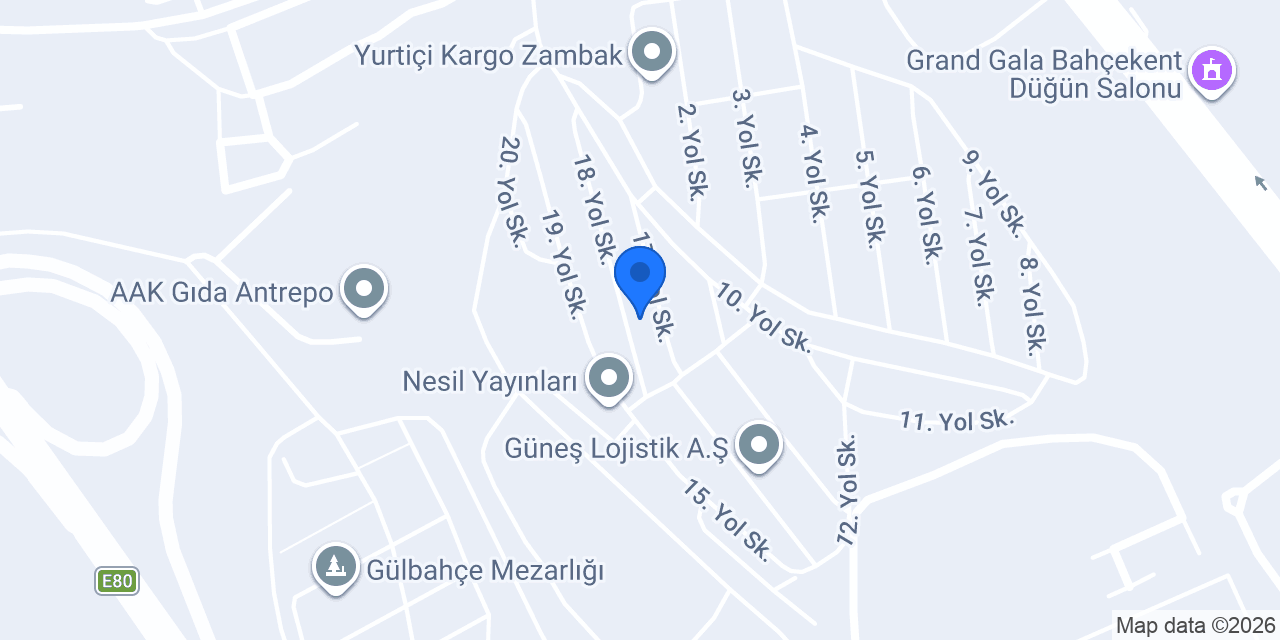 EMPO POMPA MAK SAN VE TİC LTD ŞTİ konumu