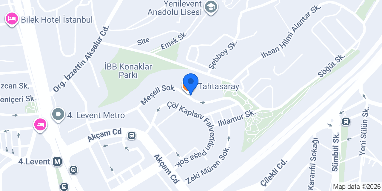 Kemal Özkan Sünnet Sarayı konumu