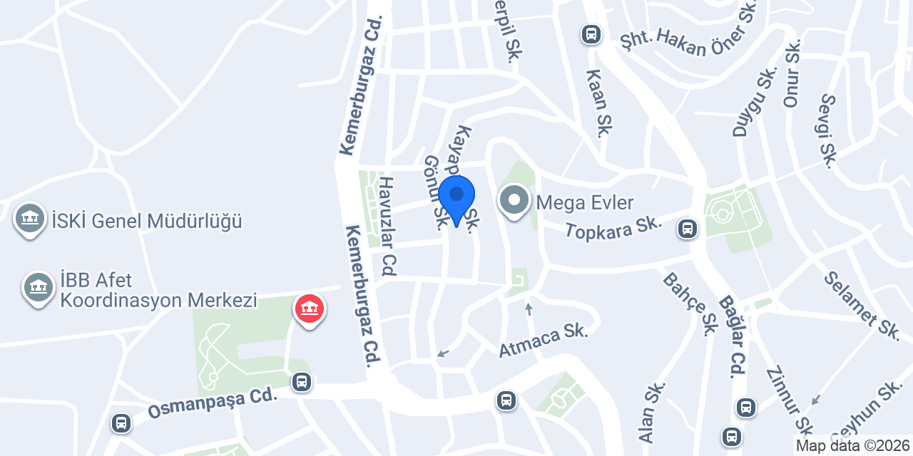 Patişgo Pet Taksi konumu