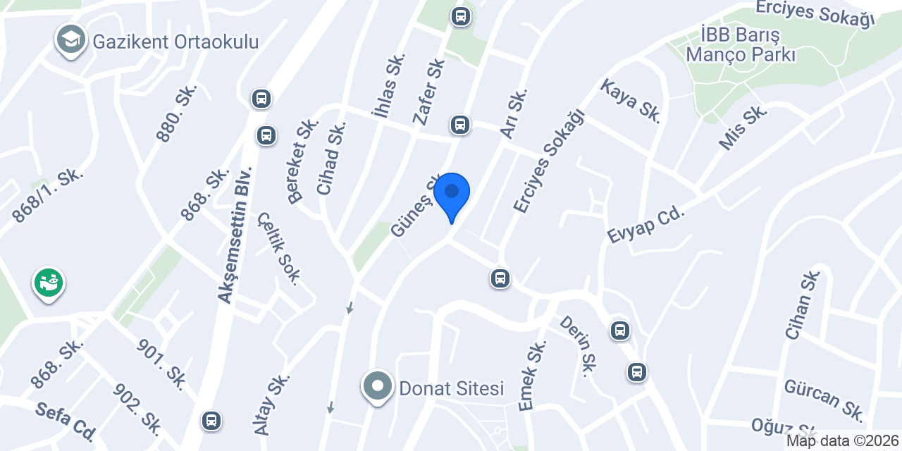 Ateş Export konumu