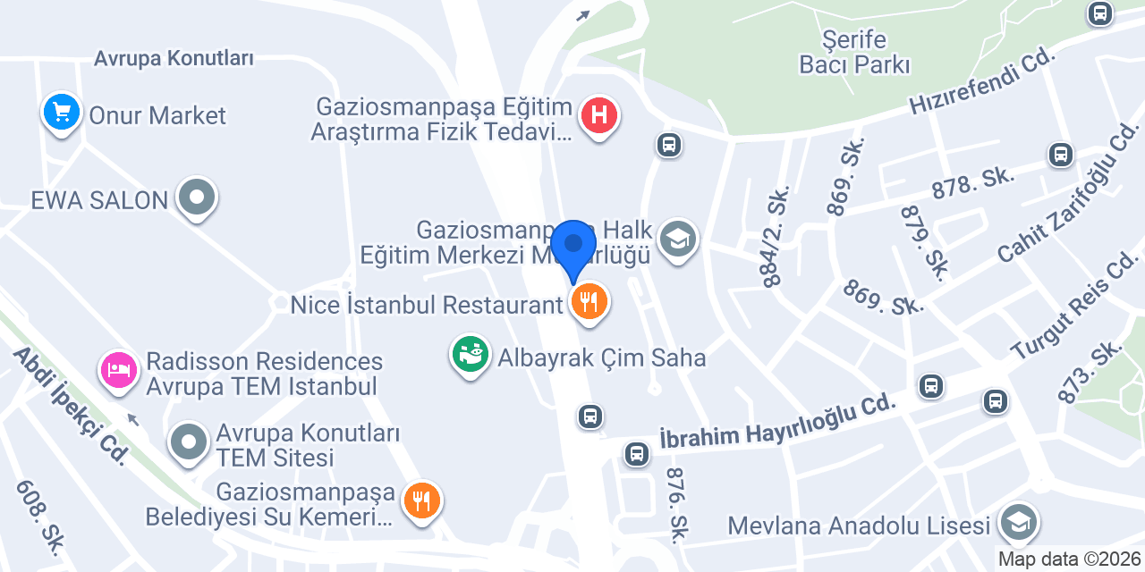 ERTÜMER ECZANESİ konumu