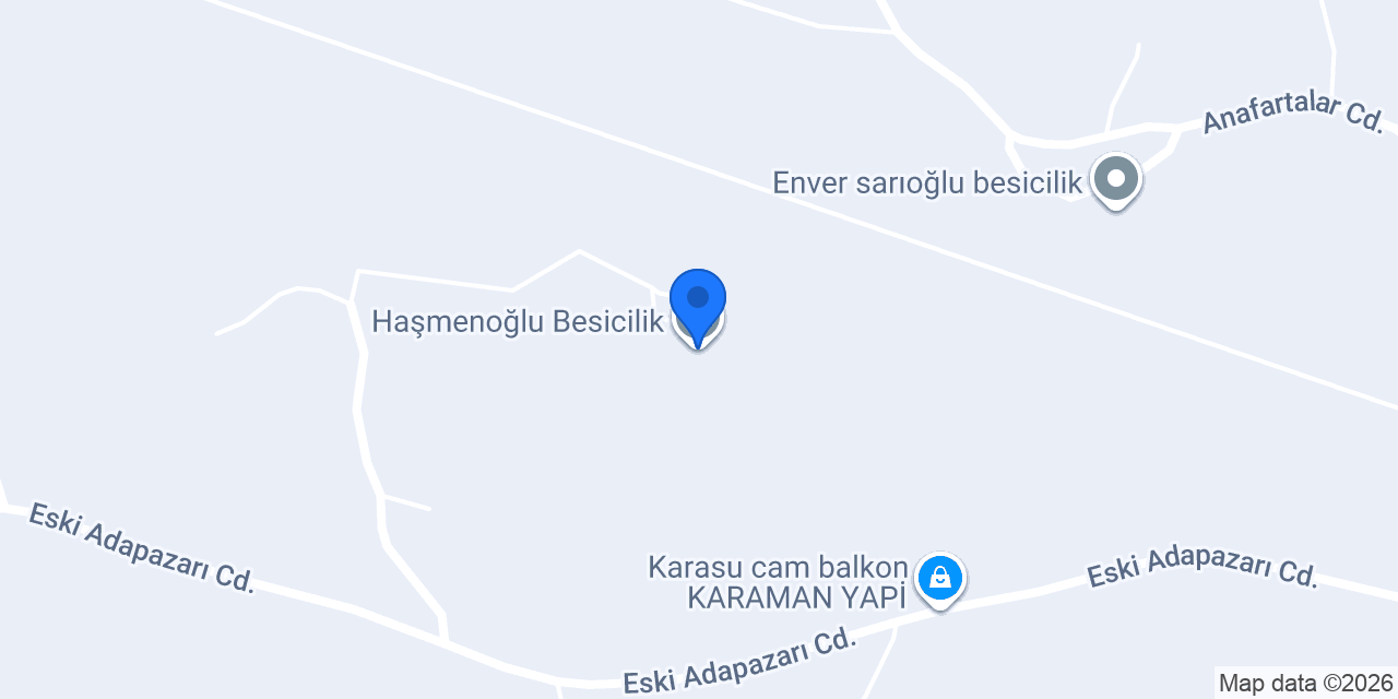 Haşmenoğlu Besicilik konumu