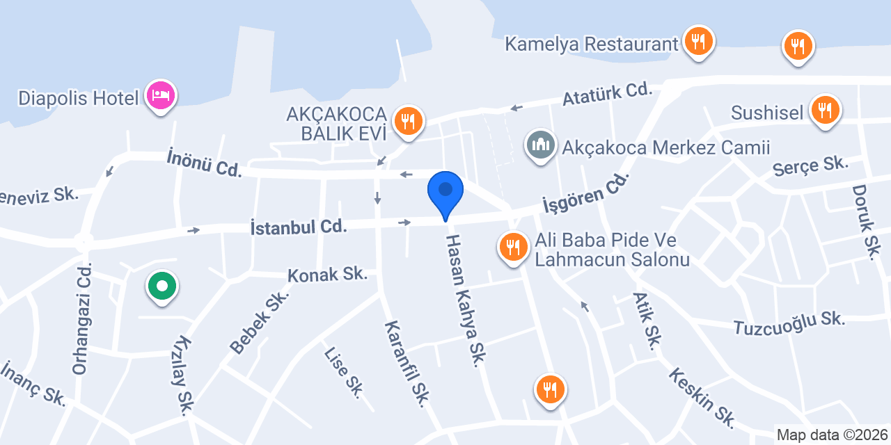 Deniz Elektrik Orçun Deniz konumu