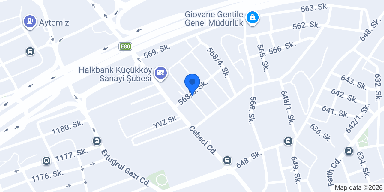 Şahinoğlu Gıda konumu