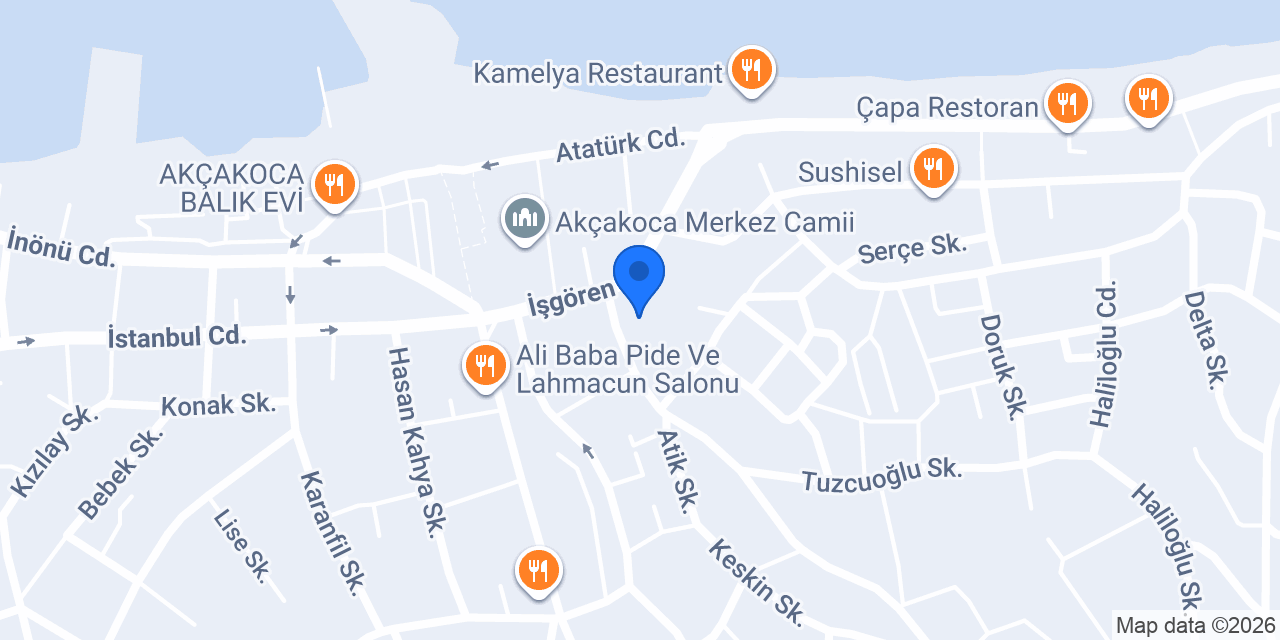 Avukat Bozkurt KIVRAK konumu