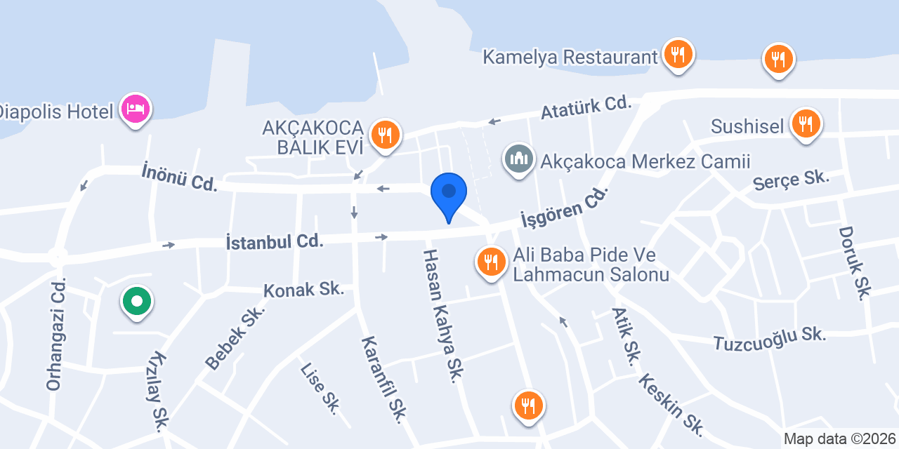 Rıdvan Çetinbaş Mali Müşavirlik Bürosu konumu