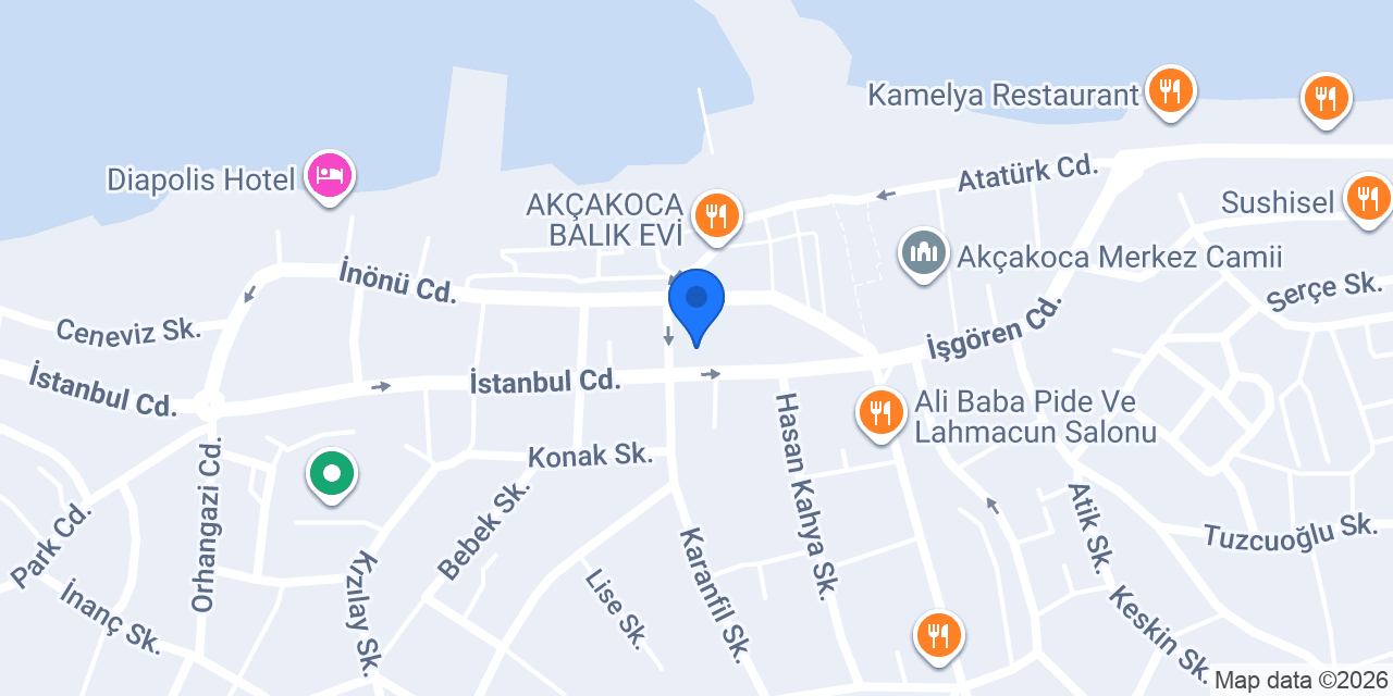 Dt. Betül Kalafat konumu
