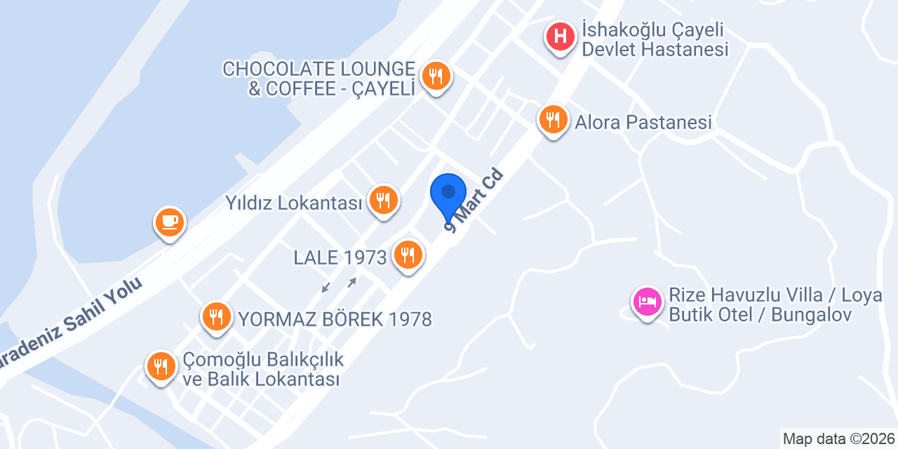 Yeşil Kaçkar Tour konumu