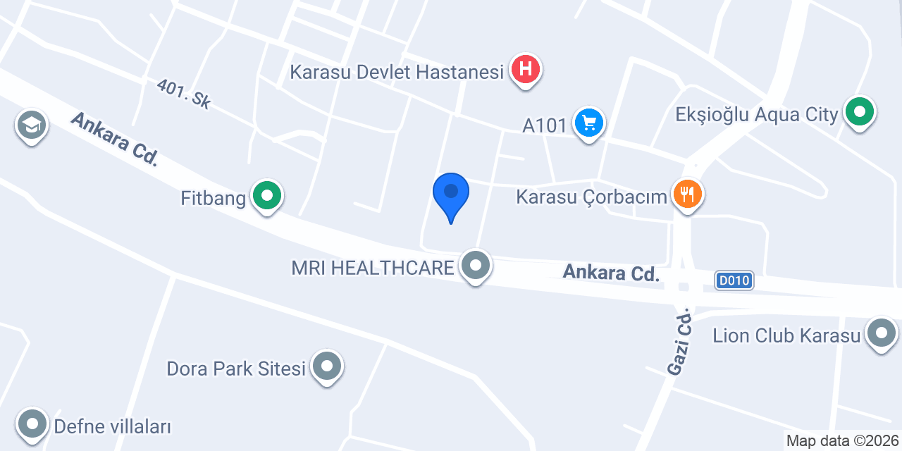 GKM Karasu Avm -GKM Karasu Sinemaları konumu
