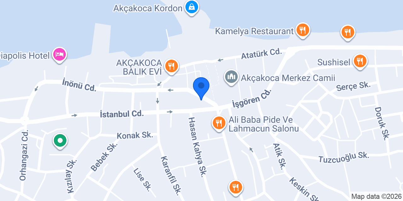 Avukat Behçet Alkan Lokum konumu