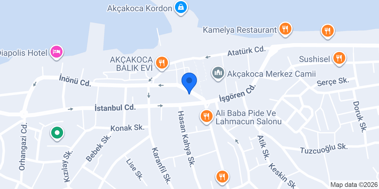 Hayat Eczanesi konumu