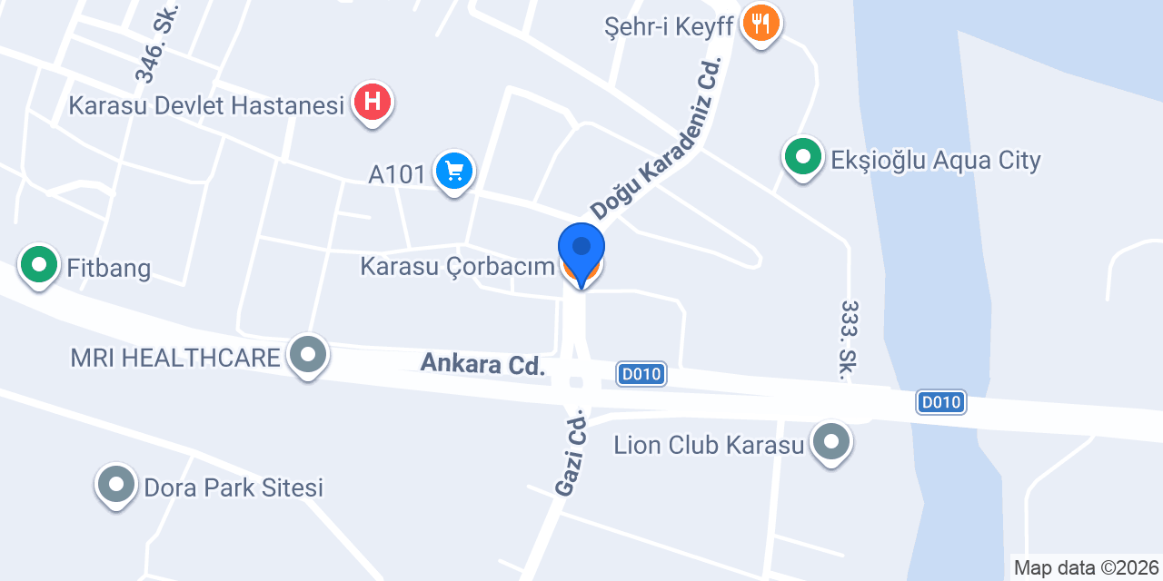 Karasu Çorbacım konumu