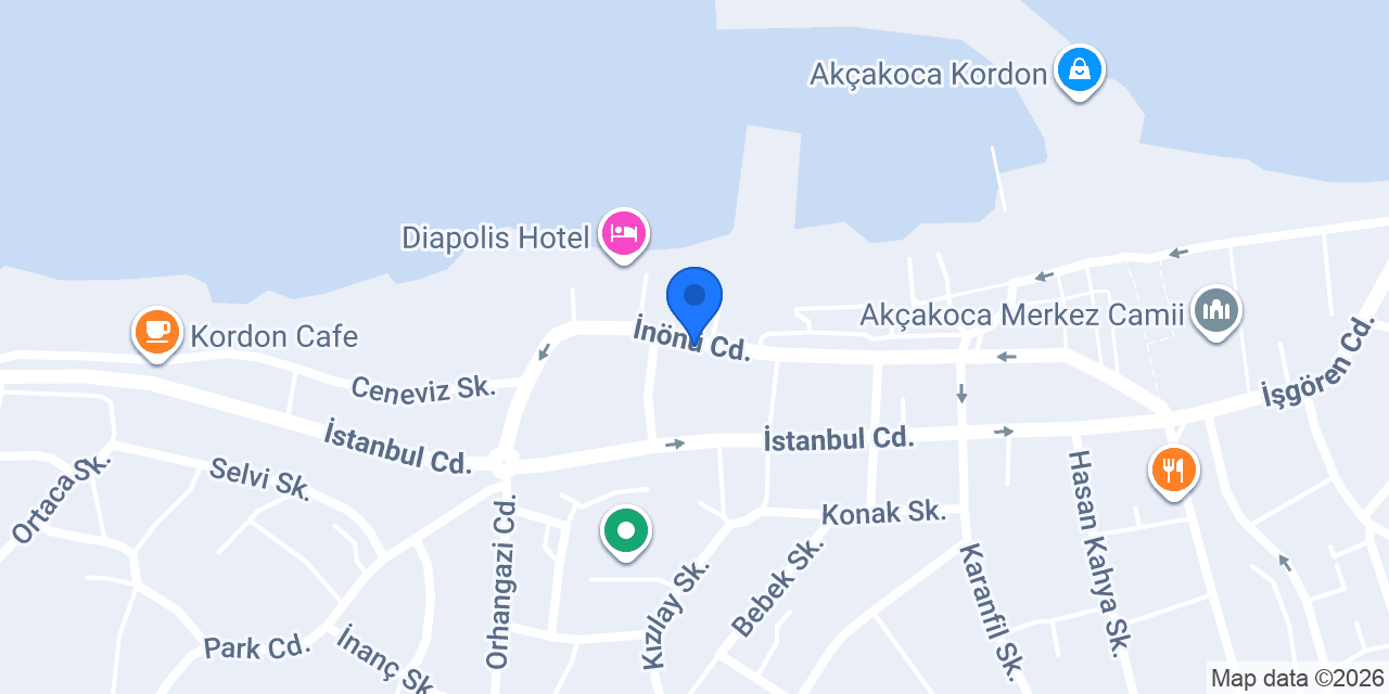 MOST • Reklam Tabela Tasarım Web • Akçakoca / Düzce konumu